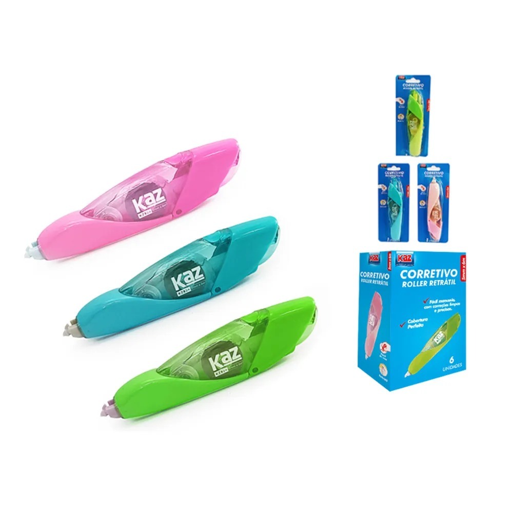 CORRETIVO FITA  RETRATIL 5MMX6M KZ824